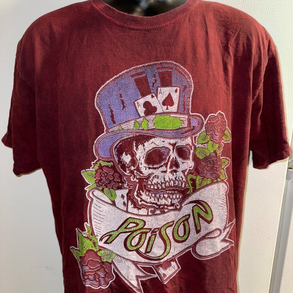 Poison Band Tee - Look What the Cat Dragged In